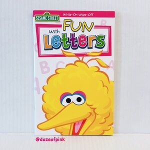 Sesame Street Fun With Letters Write On Wipe Off Activity Book - 16 Pages